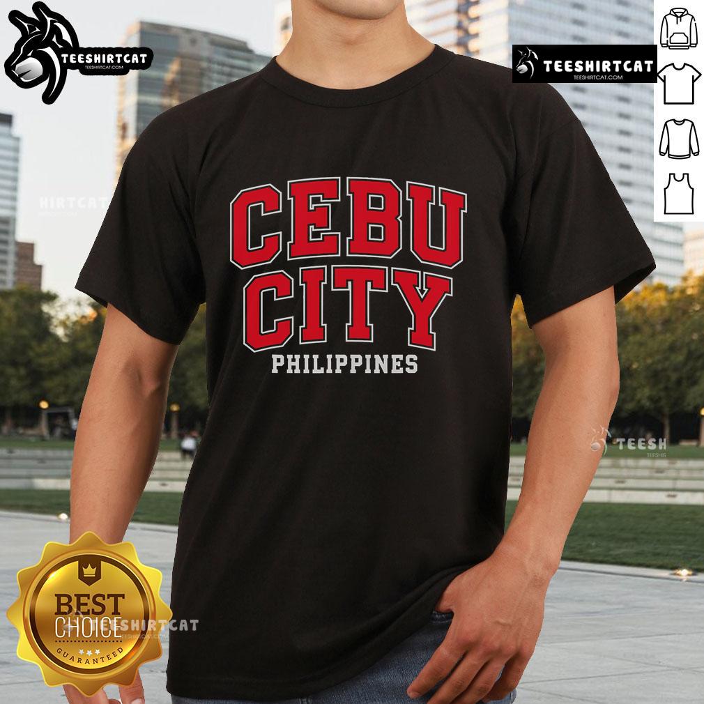 Stylish Nice Cebu City T-Shirt showcasing Filipino pride in the Philippines, perfect for locals and tourists alike.