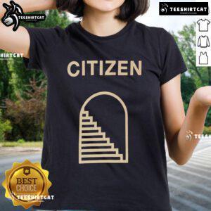 Nice Citizen Stairway Ladies Tee featuring a stylish design and comfortable fit, perfect for casual wear.
