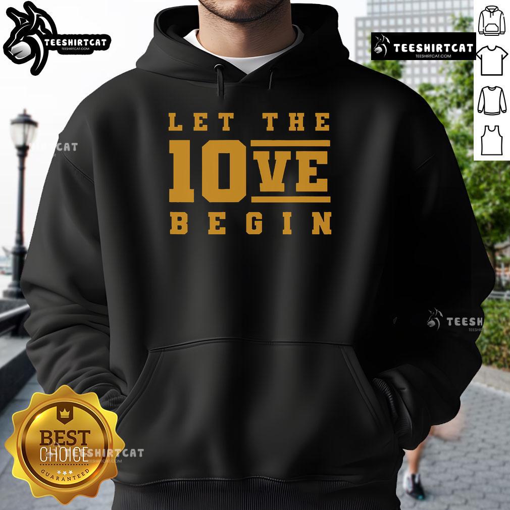 Nice Green Bay Love 10 Hoodie featuring a stylish design and vibrant colors for fans who celebrate their team spirit.