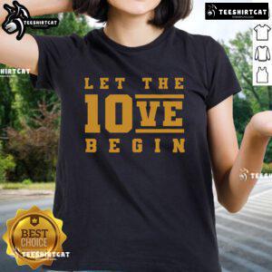 Nice Green Bay Love ladies tee featuring a stylish design perfect for fans of Green Bay apparel.