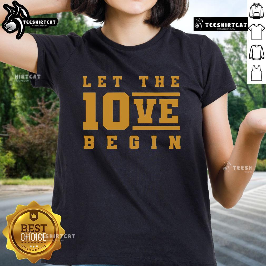 Nice Green Bay Love ladies tee featuring a stylish design perfect for fans of Green Bay apparel.
