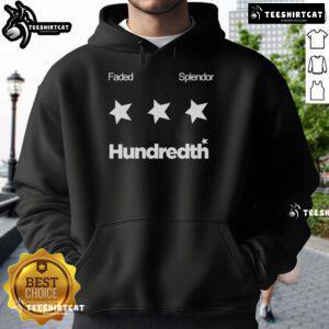 Nice Hundredth Faded Splendor Stars Hoodie featuring a vibrant star design on a cozy fabric, perfect for casual wear.