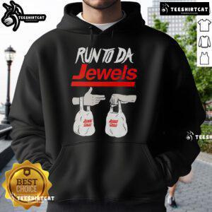 Nice Run Tu Da Jewels Hand Jewel Osco Hoodie featuring vibrant colors and stylish design, perfect for casual wear.
