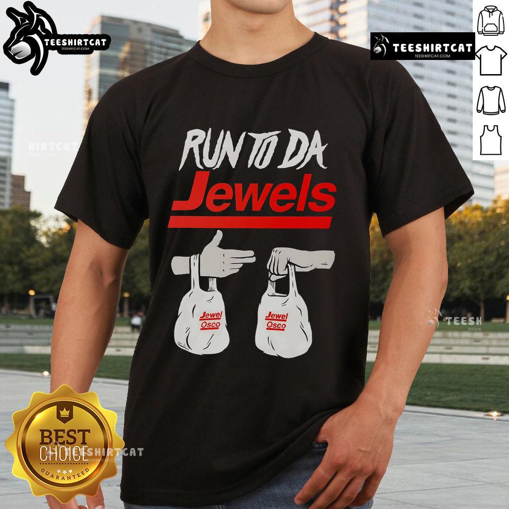 Nice Run Tu Da Jewels Hand Jewel Osco T-Shirt featuring vibrant graphics and stylish design for casual wear enthusiasts.