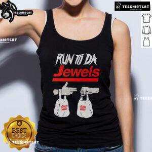 Nice Run Tu Da Jewels Hand Jewel Osco tank top featuring vibrant colors and a stylish design for casual wear.