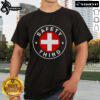 Alt Text: Nice Sarcastic Safety Third T-Shirt featuring bold text design, perfect for humor-loving safety enthusiasts.