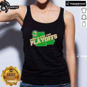 Nice Sioux City Musketeers 2025 Clark Cup Playoffs tank top showcasing team pride and playoff spirit.