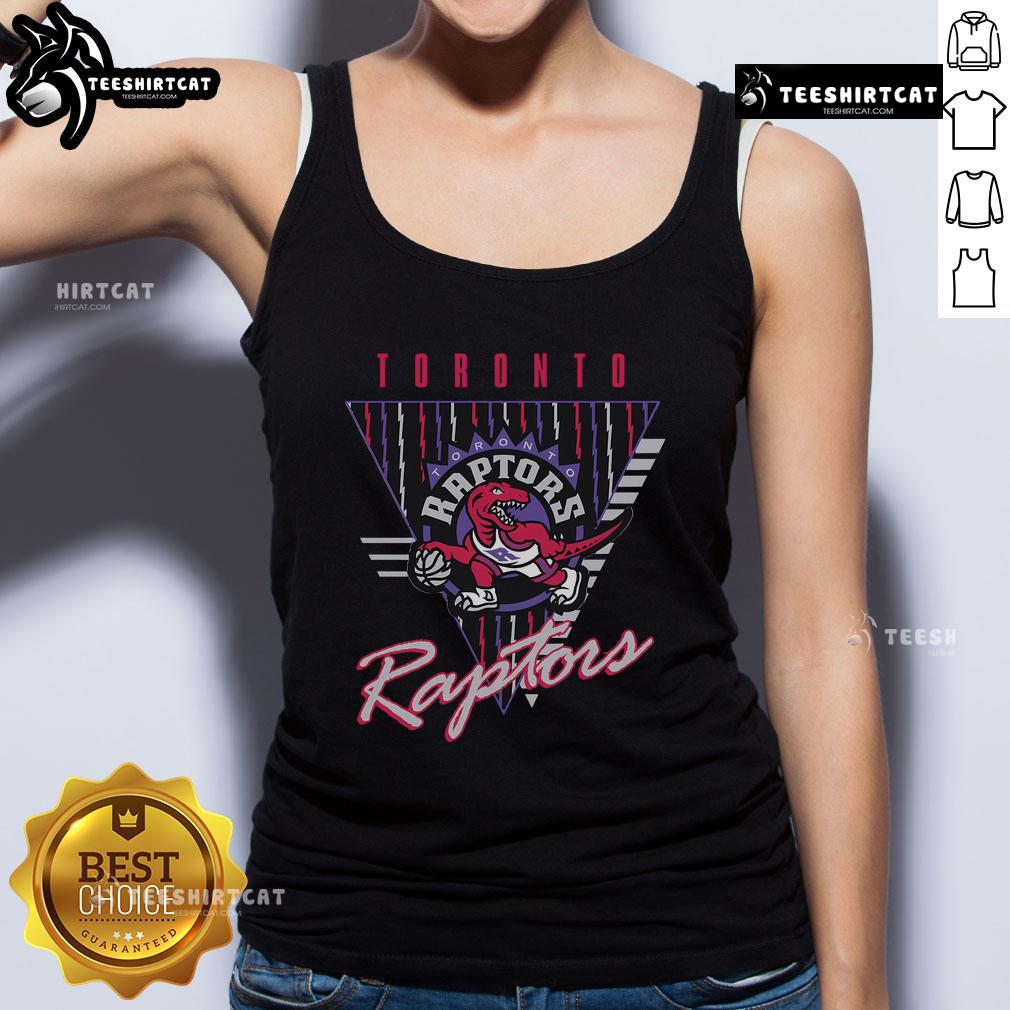 Stylish Nice Toronto Raptors Final Seconds tank top featuring vibrant team colors and logo, perfect for fans.