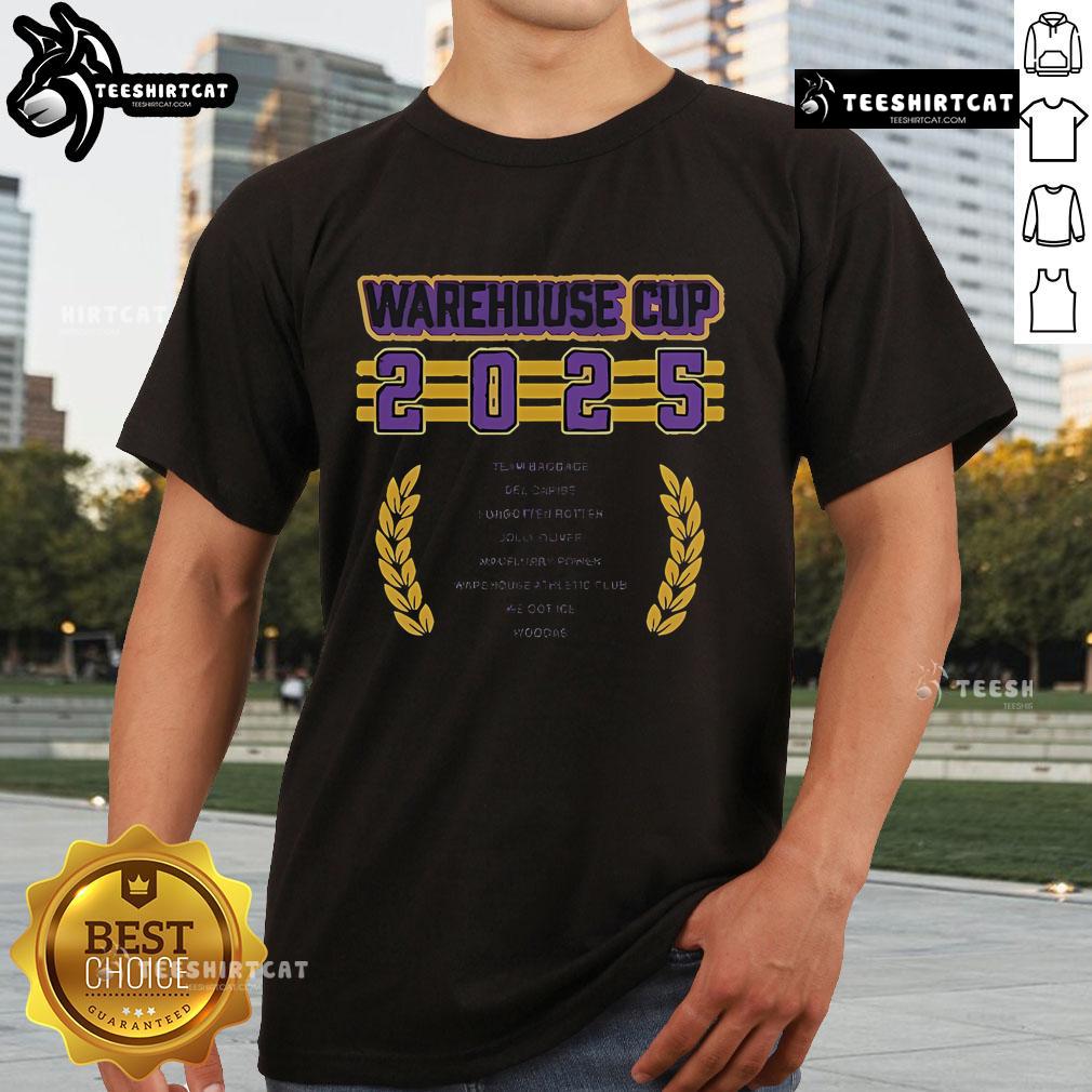 Nice Warehouse Cup Macflurry Power 2025 T-Shirt featuring a vibrant design and comfortable fit for casual wear.