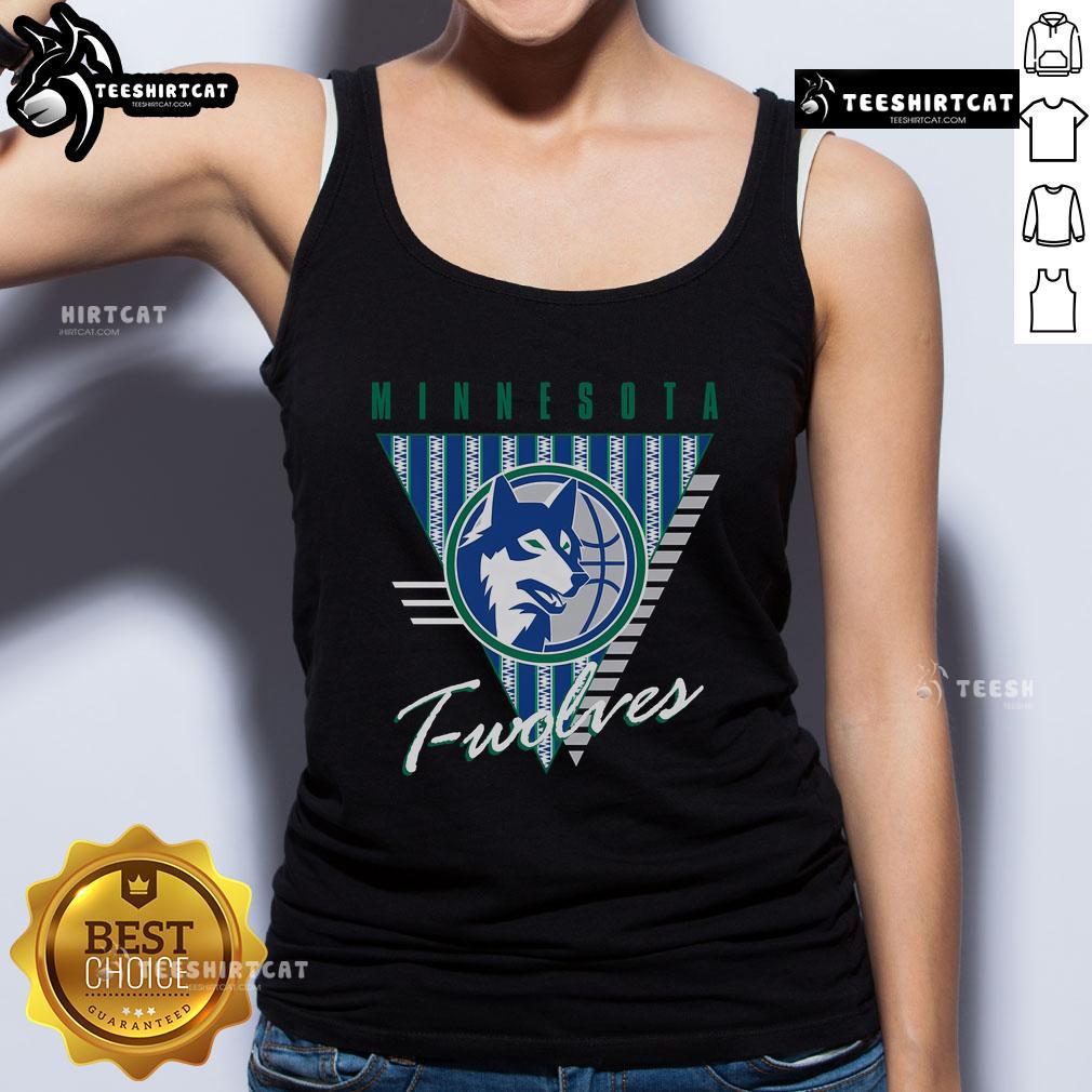 Official Minnesota Timberwolves Final Seconds Tank Top featuring team colors and logo, perfect for fans and summer wear.
