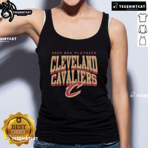 Cleveland Cavaliers Playoffs Script C tank top for 2025 NBA Playoffs, featuring a bold team logo and stylish design.