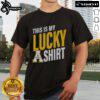 Alt Text: Official Appalachian State Mountaineers This Is My Lucky T-shirt featuring bold team colors and logo design.