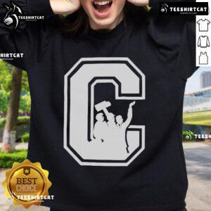 Official Concrete Boys It's Us Sweatshirt in black, featuring bold logo design and comfortable fit for casual wear.