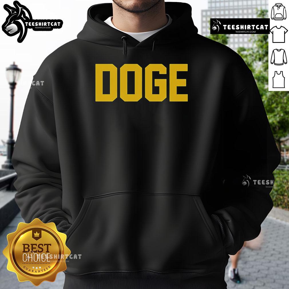 Official DOGE Agent Hoodie featuring a stylish design and comfortable fit, perfect for DOGE enthusiasts and casual wear.