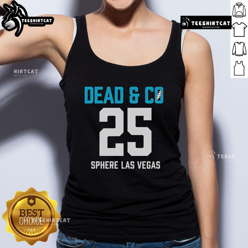 Official Dead Company Sphere Las Vegas 2025 I Need A Miracle Tank Top featuring vibrant graphics and comfortable design.
