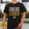 Official East Carolina Pirates Cheers Leader T-Shirt featuring bold team graphics and vibrant colors for fans.