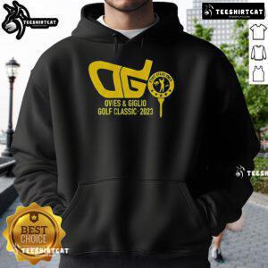 Official Five Stars Only Ovies and Giglio Podcast Golf Classic 2023 Hoodie featuring stylish design and vibrant colors.