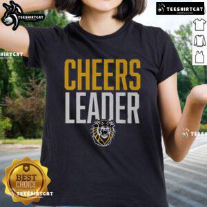 Official Fort Hays State Tigers cheerleader ladies tee in vibrant colors, perfect for fans and game day apparel.