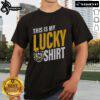 Alt Text: Official Fort Hays State Tigers This Is My Lucky T-shirt featuring vibrant colors and logo, perfect for fans.