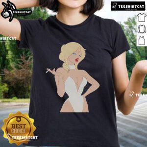 Alt Text: Official GMM Set Blueprint Holliwould Ladies Tee featuring a stylish design and comfortable fit for women.
