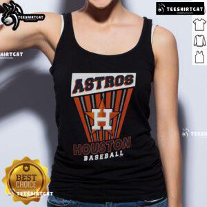Alt Text: Official Houston Astros Baseball Starter Tank Top featuring team logo and colors for fans and athletes.