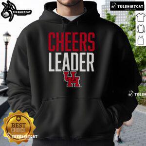 Official Houston Cougars Cheers Leader Hoodie featuring vibrant team colors and logo for fans and supporters.