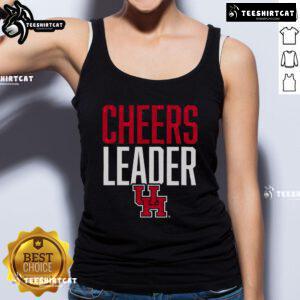 Official Houston Cougars Cheers Leader Tank Top featuring vibrant team colors and logo, perfect for game day attire.