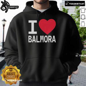 Cozy 'I Love Balmora And They Love Me' hoodie, perfect for fans of Balmora and stylish comfort.