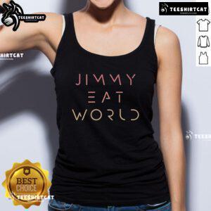 Official Jimmy Eat World Futuristic Logo Tank Top featuring a sleek design and vibrant colors, perfect for fans.