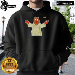 Official Litas.io Zoidberg Hoodie featuring vibrant colors and unique design, perfect for fans of the character.