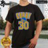 Official NBA Steph Curry 30 T-Shirt featuring vibrant graphics and comfortable fit for fans of the Golden State Warriors.