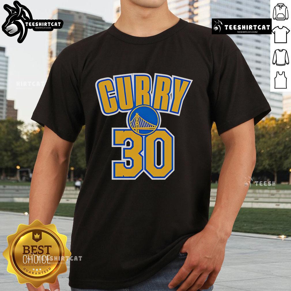 Official NBA Steph Curry 30 T-Shirt featuring vibrant graphics and comfortable fit for fans of the Golden State Warriors.