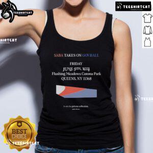 Official Saba Pivot Saba Governors Ball Zip Tank Top in vibrant colors, perfect for summer events and casual wear.