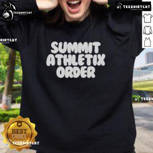 Official Summit Athletix Order Sweatshirt featuring a stylish design, perfect for workouts and casual wear.