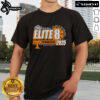 Official Tennessee Volunteers Elite 8 2025 Men's Basketball T-Shirt featuring team colors and logo, perfect for fans.