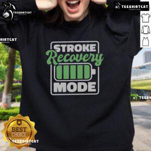 Cozy Original Stroke Recovery Mode Battery Sweatshirt in soft fabric, perfect for post-recovery comfort and style.