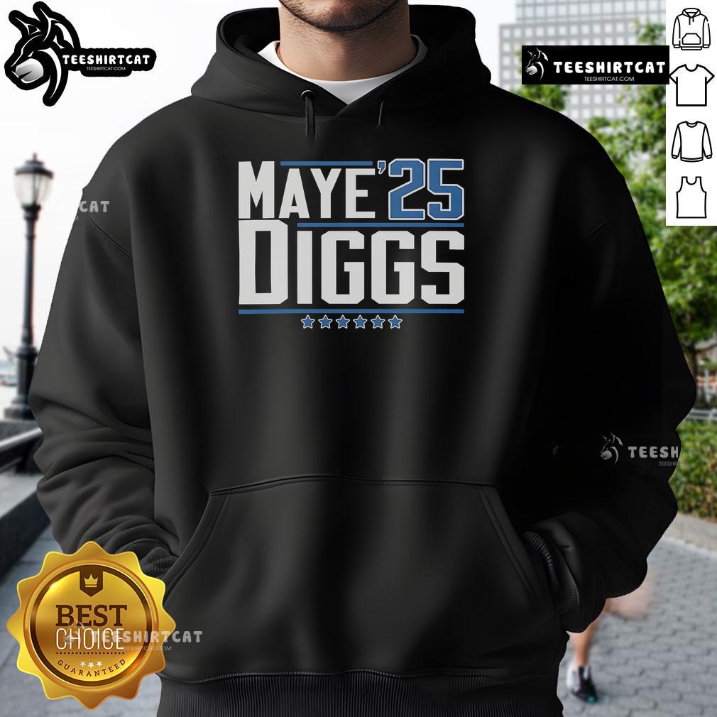 Premium Maye Diggs 25 Hoodie in black with stylish design, perfect for casual wear and sports enthusiasts.
