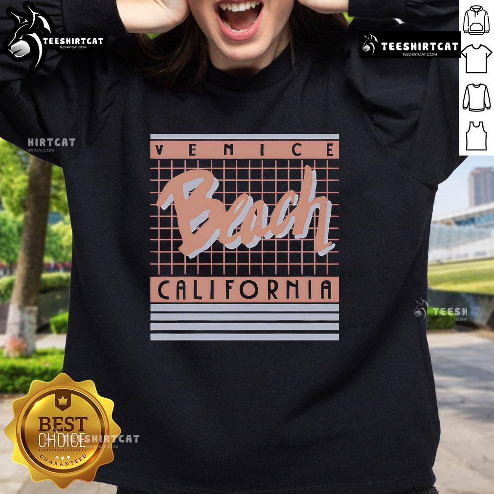 Premium Venice Beach California sweatshirt featuring a stylish design, perfect for casual wear and beach outings.