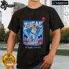 Alt Text: Awesome Ivica Zubac Los Angeles Clippers player NBA T-shirt featuring vibrant team colors and logo design.