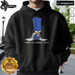 Cute Biscuit Science hoodie featuring playful design, perfect for science lovers and cozy casual wear.