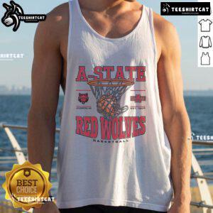 Good Arkansas State Red Wolves Game Time tank top featuring bold team colors and logo, perfect for game day attire.