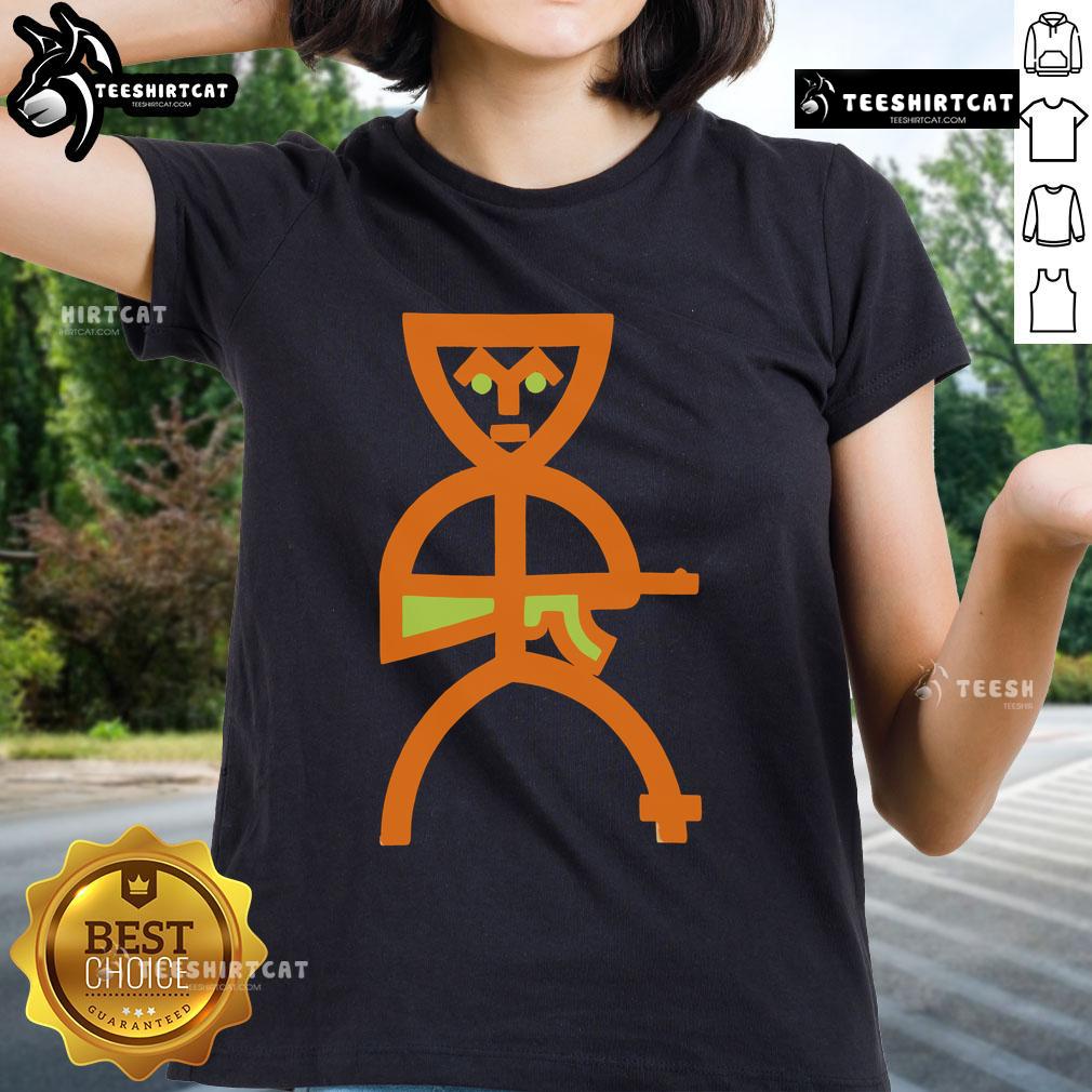 Good Niontay Demon Muppy Ladies Tee featuring a vibrant, playful graphic design perfect for casual wear.