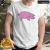 Good Pig As Worn T-Shirt featuring a fun pig graphic and vibrant colors, perfect for casual wear and animal lovers.