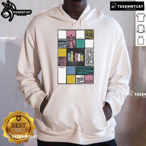 Good The Go Gos May 13 2025 hoodie featuring vibrant graphics from The Warfield concert in San Francisco, CA.