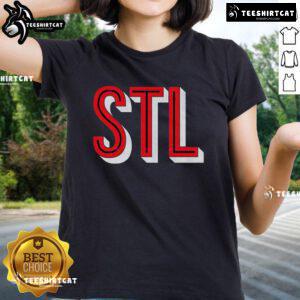 Alt Text: Good Where I'm From Men's St. Louis Ladies Tee featuring stylish design and comfortable fit for casual wear.