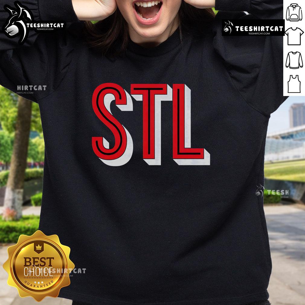 Men's St. Louis sweatshirt featuring 'Good Where I'm From' design, perfect for casual wear and showing local pride.