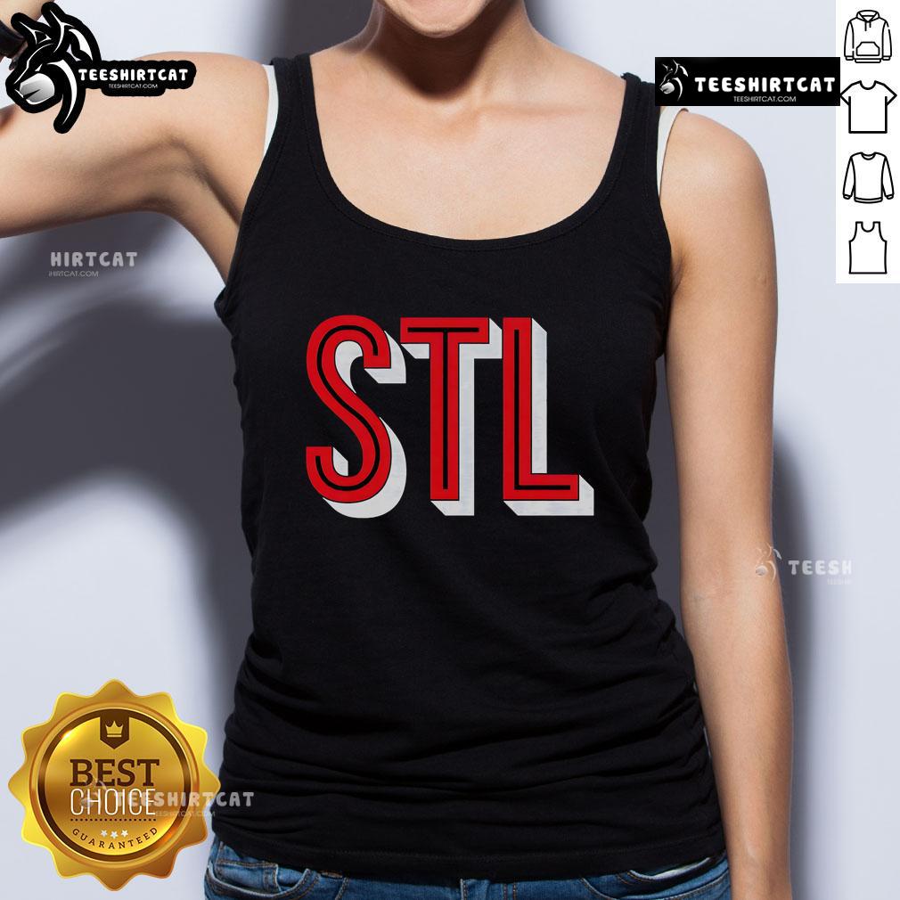 Men's St. Louis tank top featuring 'Good Where I'm From' design, perfect for summer style and local pride.