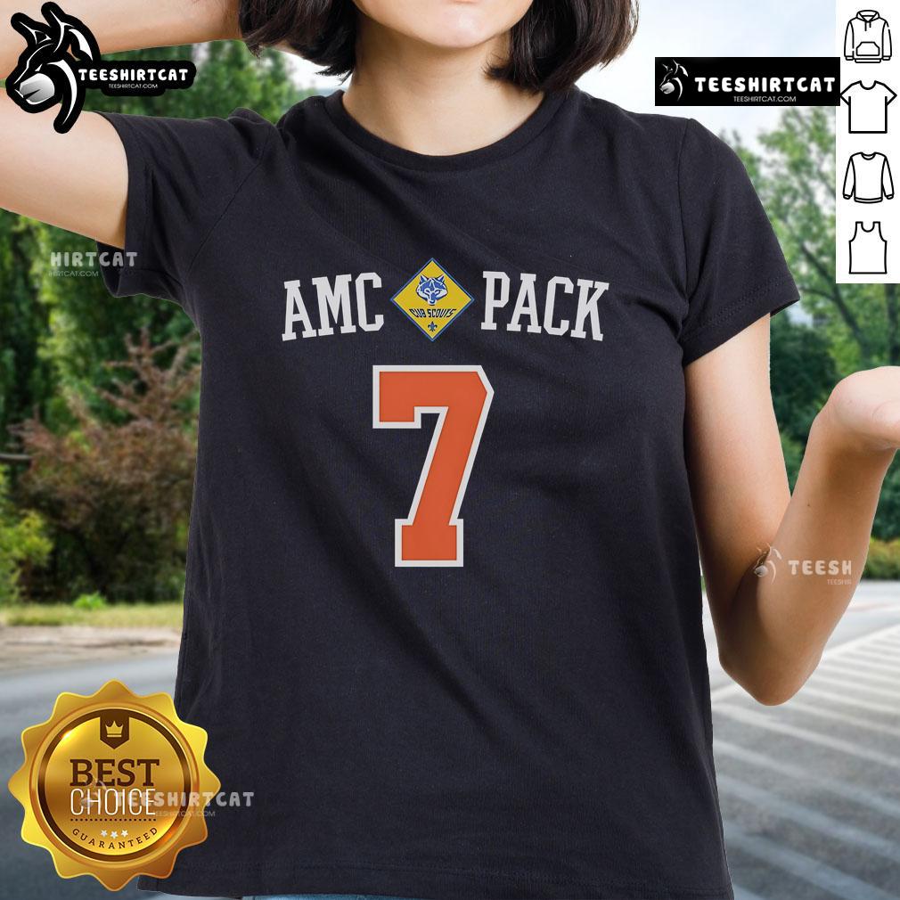 Nice AMC Pack 7 Ladies Tee featuring a stylish design and comfortable fit for women who love AMC-themed apparel.