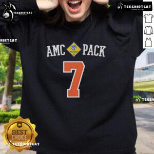 Nice AMC Pack 7 sweatshirt featuring a stylish design, perfect for casual wear and fan merchandise.