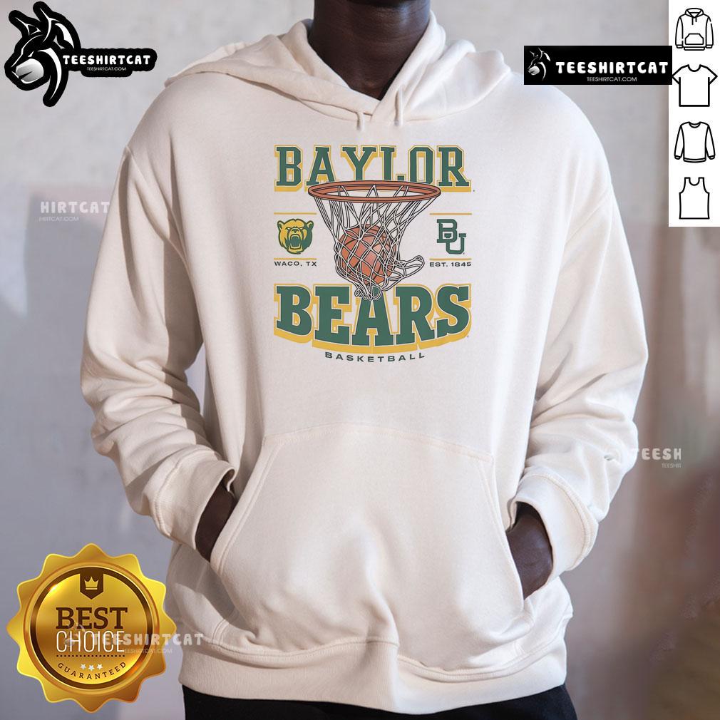 Stylish Nice Baylor Bears Game Time Hoodie in green, perfect for supporting your team on game day.